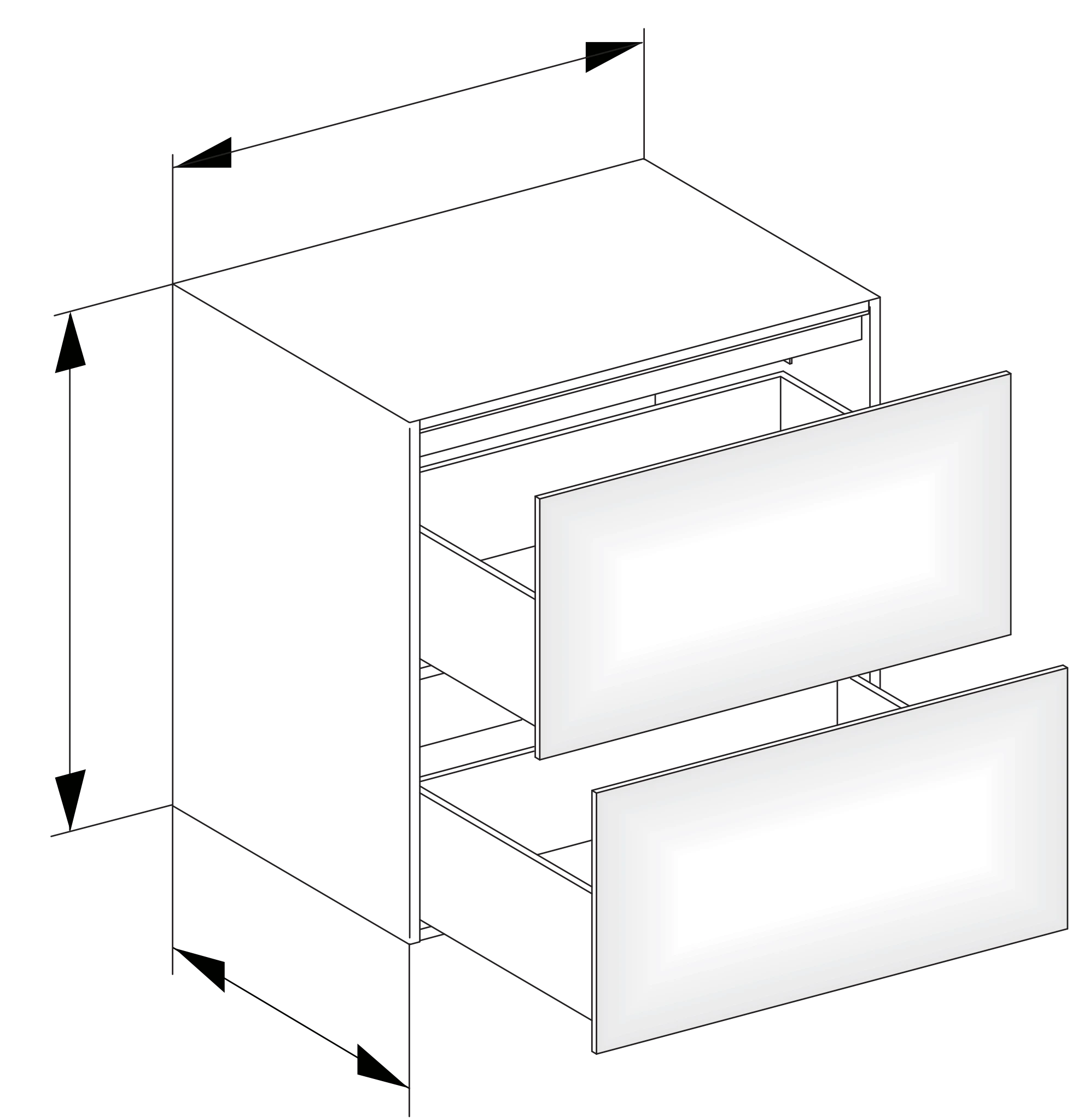 KEUCO Sideboard „Edition 11“ Weiß (Lack, hochglanz), Weiß (Lack, hochglanz), mit Beleuchtung 70 × 70 × 53,5 cm KEUCO Sideboard „Edition 11“ Weiß (Lack, hochglanz), Weiß (Lack, hochglanz), mit Beleuchtung 70 × 70 × 53,5 cm
