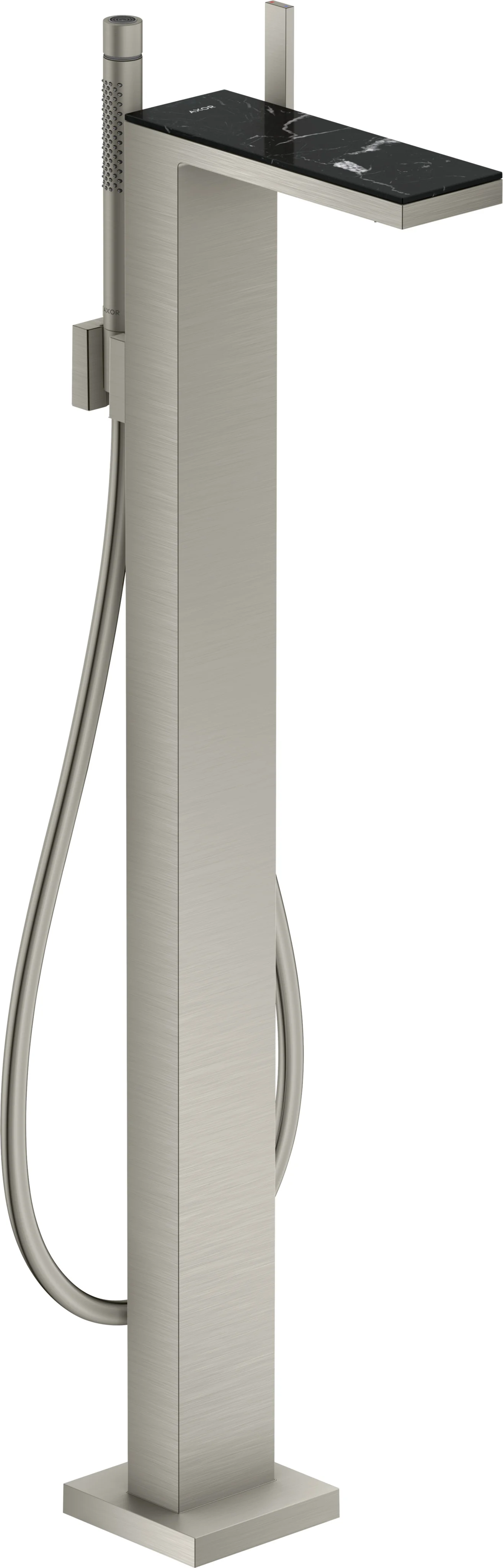 Hansgrohe AXOR MyEdition Platte 245 mm Marmor Nero Marquina abnehmbar