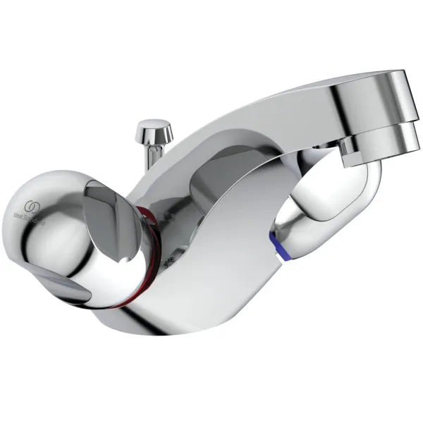 Ideal Standard ALPHA NEW Zweigriff-Waschtischarmatur Alpha B2036AA, Chrom Ideal Standard ALPHA NEW Zweigriff-Waschtischarmatur Alpha B2036AA, Chrom