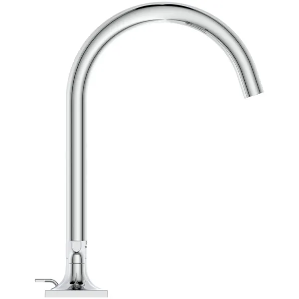 Waschtischarmatur Joy Neo mit Ablaufgarnitur Ausladung 168mm Hebelgriffe Magnetic Grey Waschtischarmatur Joy Neo mit Ablaufgarnitur Ausladung 168mm Hebelgriffe Magnetic Grey