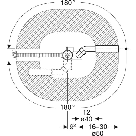 Geberit Badewannenablauf Modell 150525216 Geberit Badewannenablauf Modell 150525216