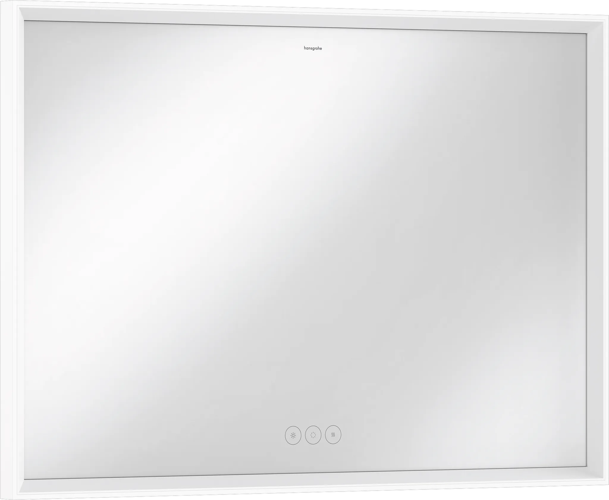 Xarita E Spiegel mit LED-Beleuchtung 1000/50 kapazitiver Berührungssensor Mattweiß Xarita E Spiegel mit LED-Beleuchtung 1000/50 kapazitiver Berührungssensor Mattweiß
