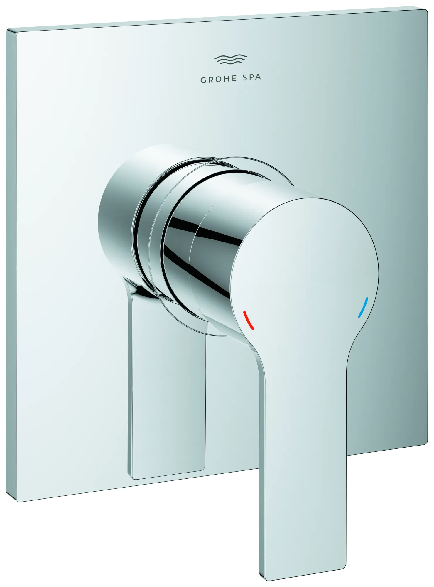 Einhand-Brausebatterie Allure 19317_1, Fertigmontageset für Rapido SmartBox, chrom Einhand-Brausebatterie Allure 19317_1, Fertigmontageset für Rapido SmartBox, chrom
