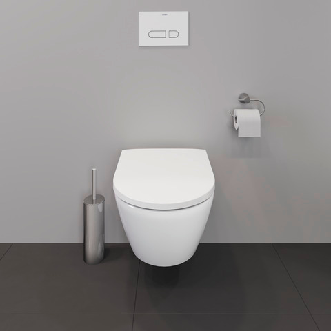 Duravit Wand-Tiefspül-WC inkl. WC-Sitz „D-Neo“ 37 × 48 × 40 cm, Befestigung sichtbar Duravit Wand-Tiefspül-WC inkl. WC-Sitz „D-Neo“ 37 × 48 × 40 cm, Befestigung sichtbar