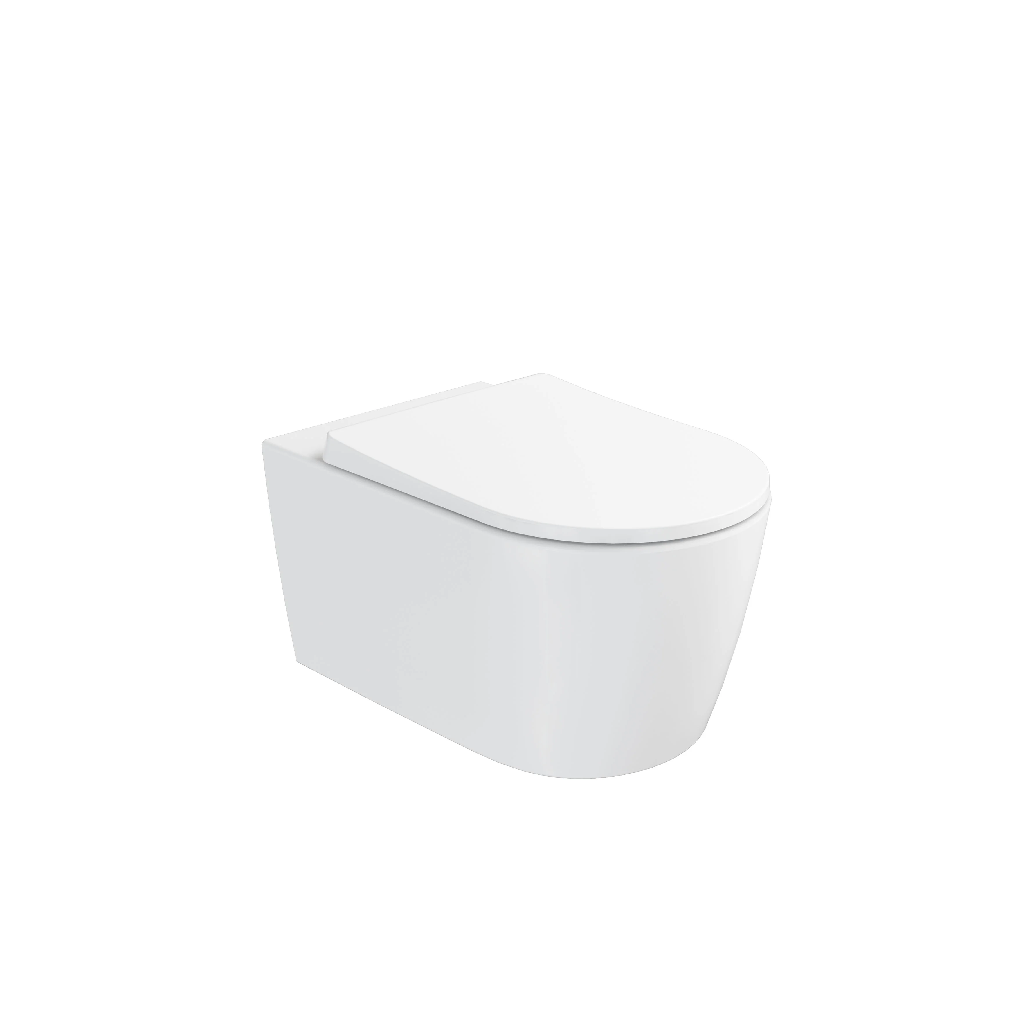 New Metropole Round QuantumFlush Wand-WC spülrandlos Edelweiß mit Oberflächenveredelung Clean New Metropole Round QuantumFlush Wand-WC spülrandlos Edelweiß mit Oberflächenveredelung Clean