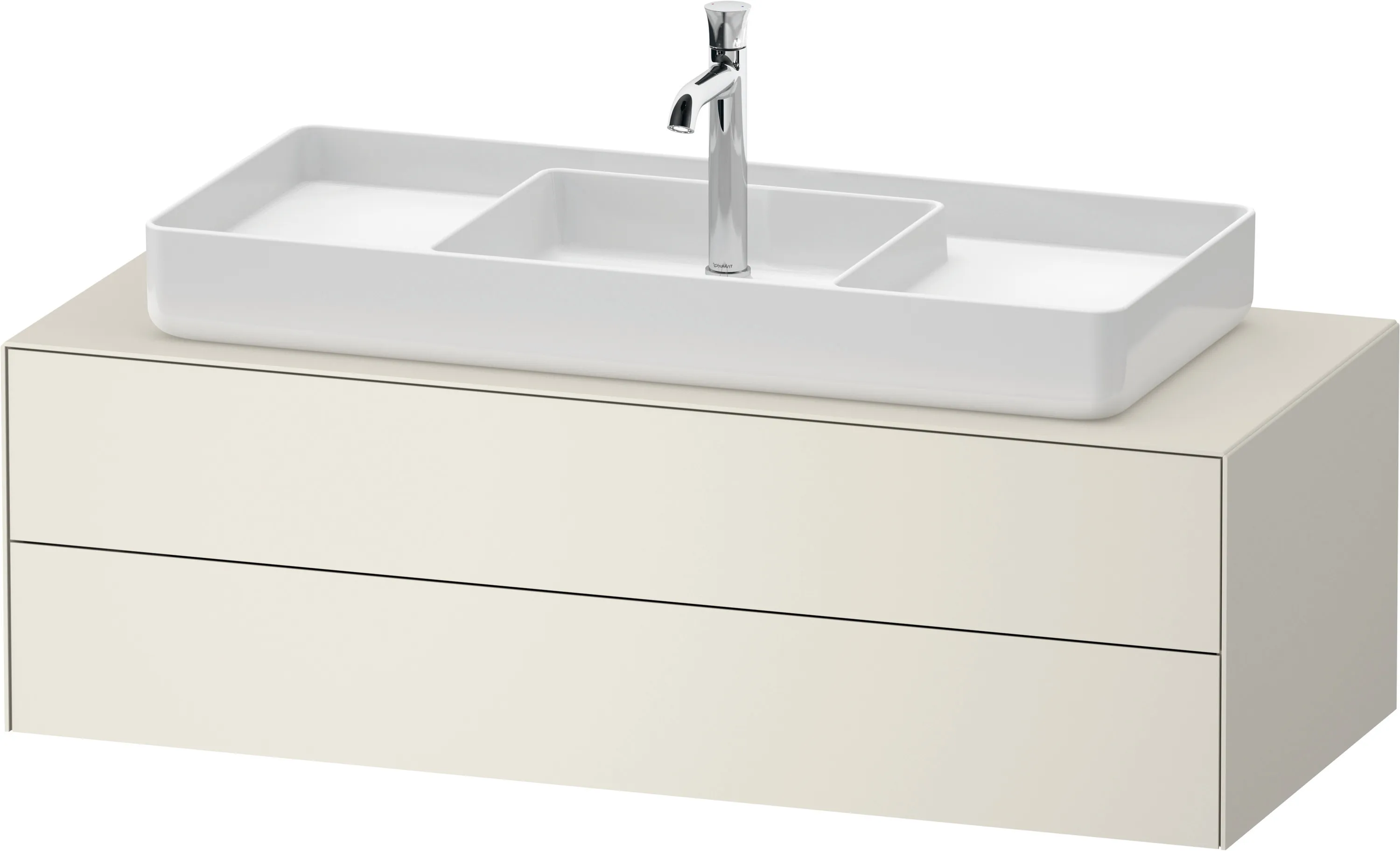 Duravit Waschtischunterschrank „White Tulip“, mit Beleuchtung