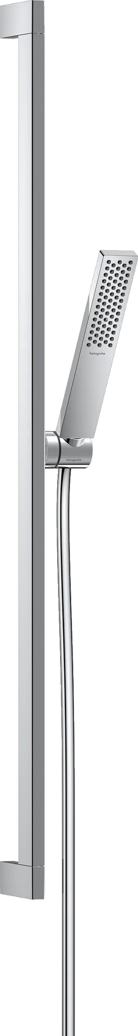 Hansgrohe Pulsify E Brauseset 100 1jet EcoSmart mit Brausestange 90 cm, Chrom