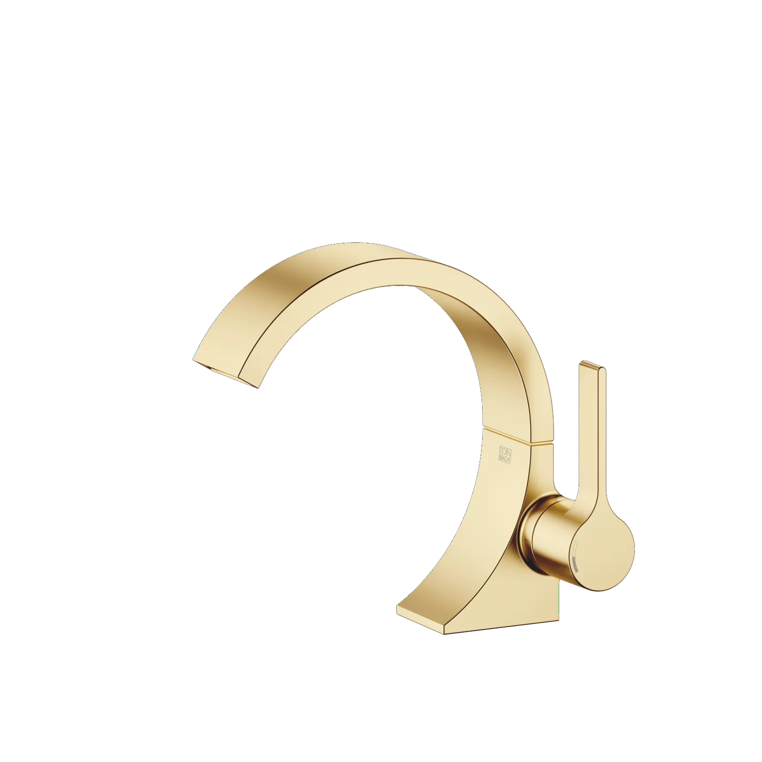 Dornbracht CYO Waschtisch-Einhandbatterie mit Ablaufgarnitur Messing gebürstet (23kt Gold) 33500811