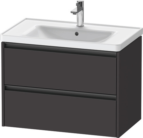 Duravit Waschtischunterschrank wandhängend „Ketho.2“ 78,4 × 54,9 × 45,5 cm