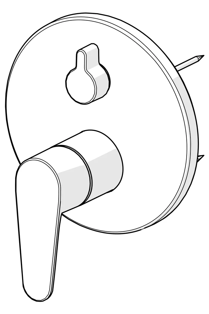 HansaVANTIS Wannen- und Brausearmatur Hansavantis 2022 Chrom