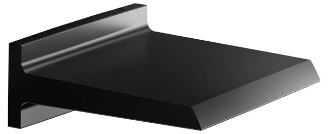 Armaturenzubehör 59982370000 Schwallbrause mit Wandanschluß schwarz