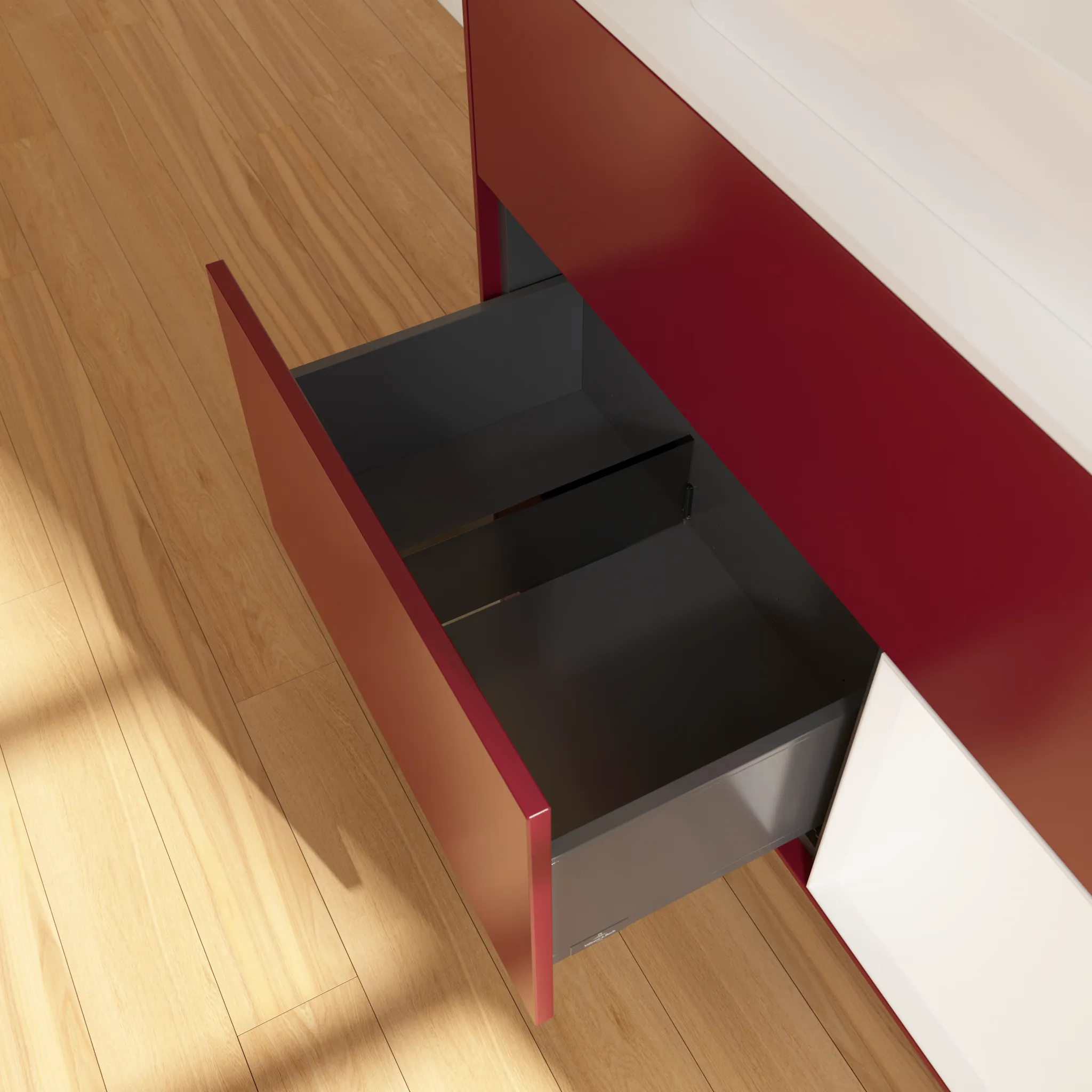 Villeroy & Boch Waschtischunterschrank „Finion“ für Schrankwaschtisch 1000 × 603 × 501 mm Peony Matt Lacquer, für Becken mittig, mit Hahnlochbohrung