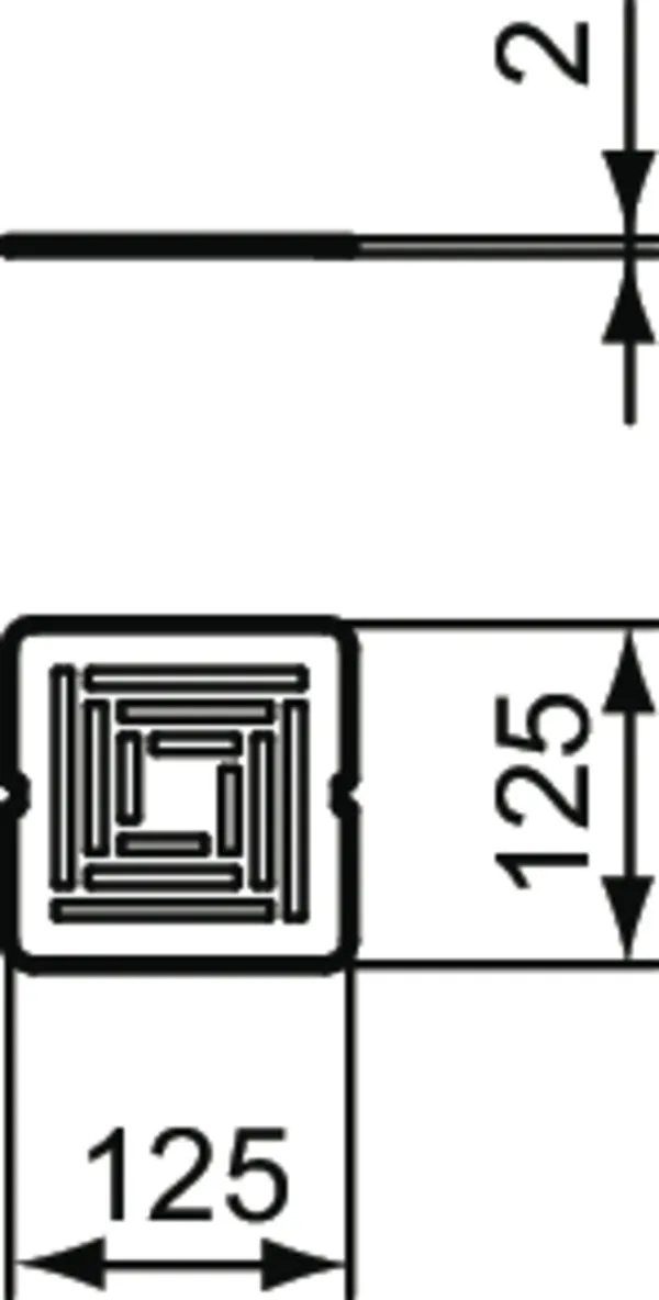 Ablaufabdeckung Ultra Flat S + Ablaufabdeckung Ultra Flat S +
