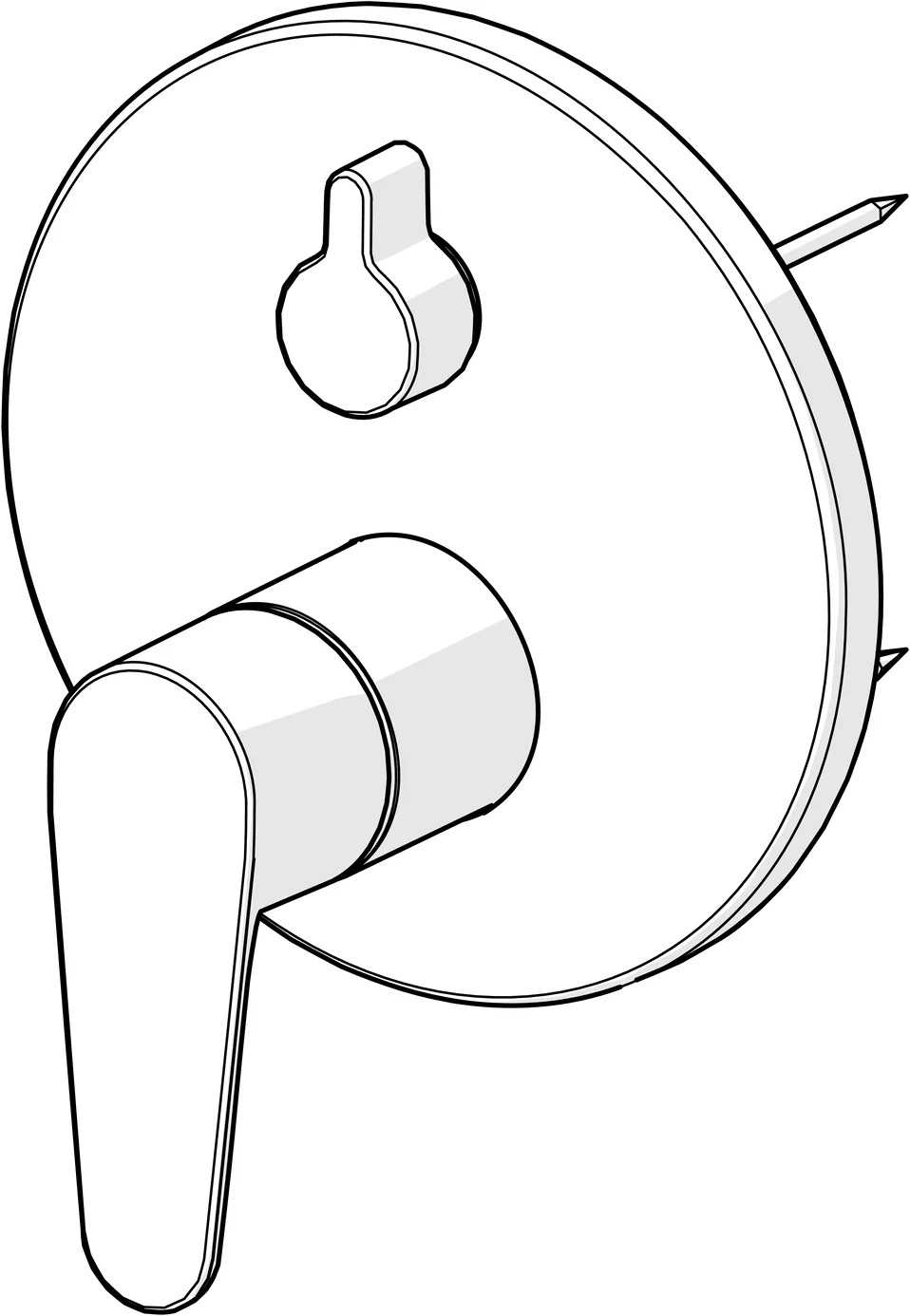 HansaVANTIS Wannen- und Brausearmatur Hansavantis 2022 Chrom HansaVANTIS Wannen- und Brausearmatur Hansavantis 2022 Chrom