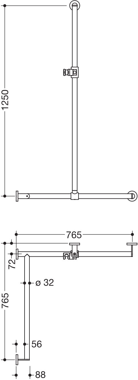 HEWI Haltegriff „System 900“