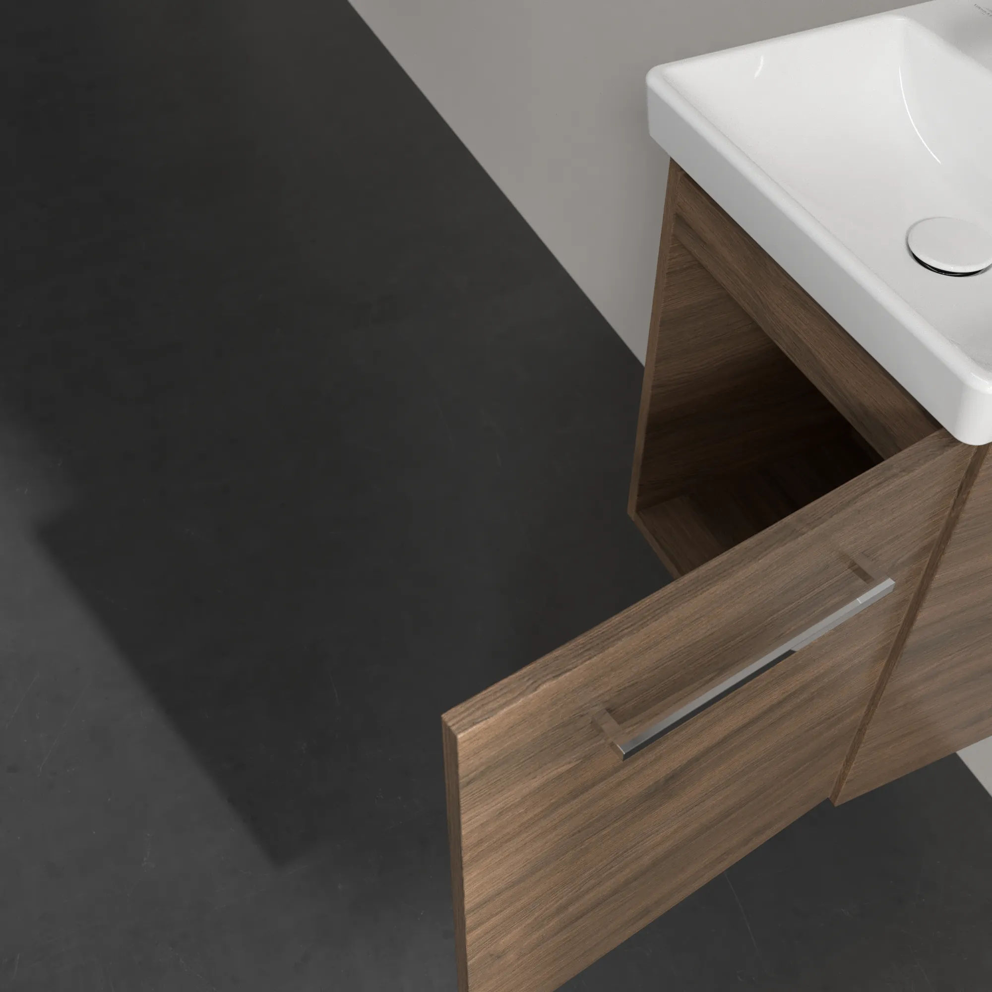 Villeroy & Boch Waschtischunterschrank mit Tür „Avento“ für Schrankwaschtisch 430 × 514 × 352 mm Arizona Oak, Anschlag rechts, Soft Closing, 1 Tür Villeroy & Boch Waschtischunterschrank mit Tür „Avento“ für Schrankwaschtisch 430 × 514 × 352 mm Arizona Oak, Anschlag rechts, Soft Closing, 1 Tür