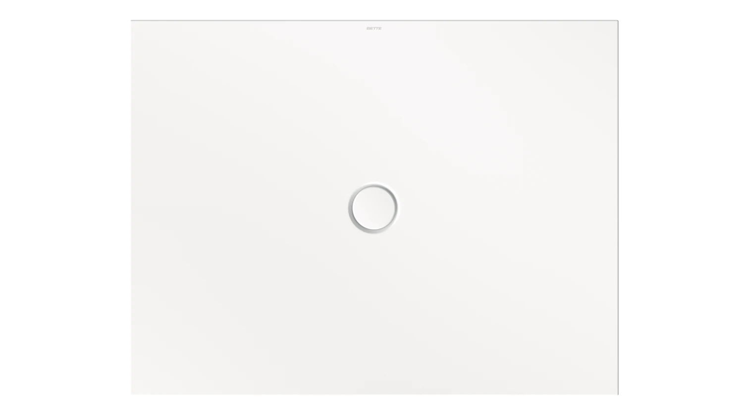 Bette rechteck Duschwanne „BetteFloor“ 1300 × 1000 mm ohne Oberflächenbeschichtung, ohne Oberflächenveredelung, ohne Wannenträger, in Edelweiß