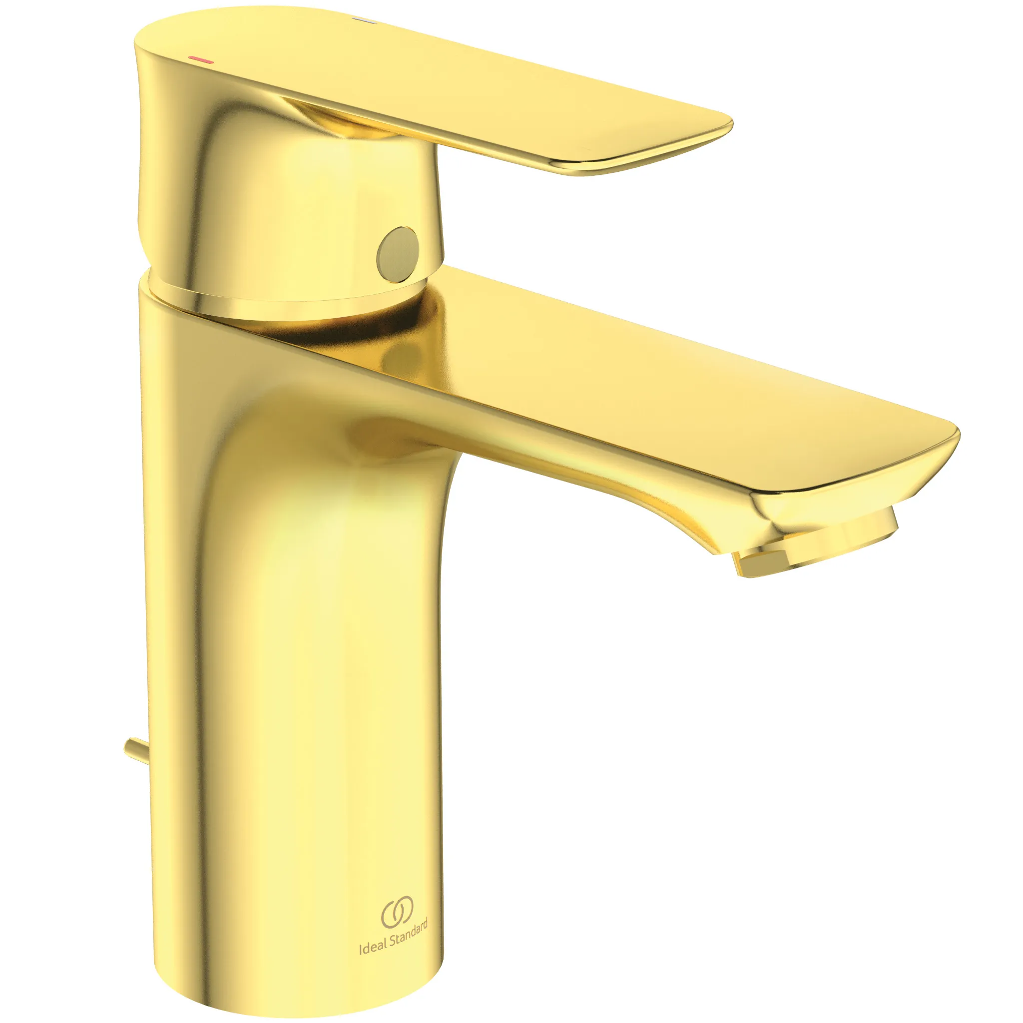 Ideal Standard Connect Air Waschtischarmatur Brushed Gold, Ausladung 112 mm, Durchfluss 5 l/min Ideal Standard Connect Air Waschtischarmatur Brushed Gold, Ausladung 112 mm, Durchfluss 5 l/min