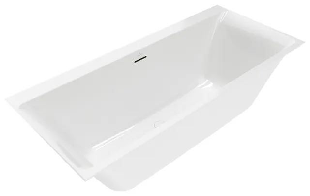 Villeroy & Boch Badewanne „Subway 3.0“ rechteck 170 × 75 cm, Mittelablauf in Weiß Alpin