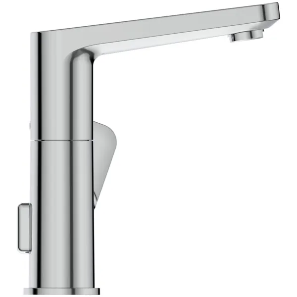 Waschtischarmatur Tonic II, mit hohem Auslauf, 5 l/min., mit Ablaufgarnitur, Ausladung 120mm, Chrom Waschtischarmatur Tonic II, mit hohem Auslauf, 5 l/min., mit Ablaufgarnitur, Ausladung 120mm, Chrom