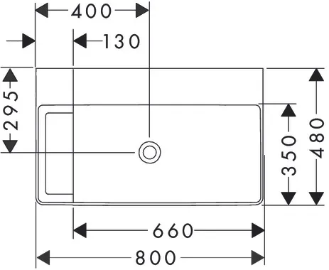 Waschbecken „Xelu Q“ in Weiß Waschbecken „Xelu Q“ in Weiß