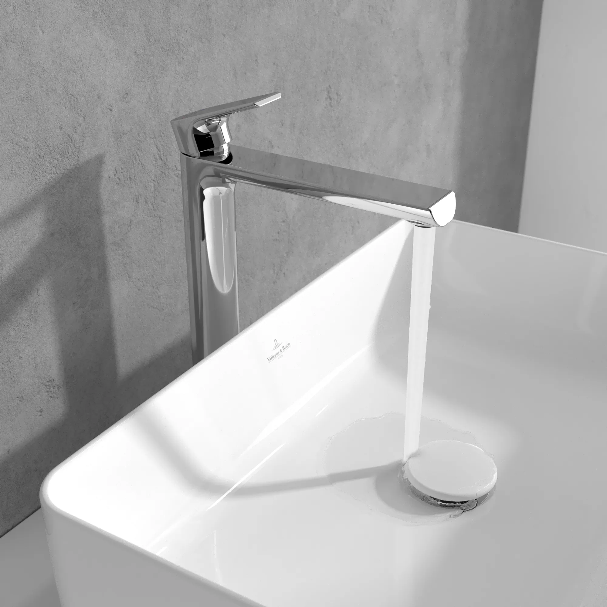 Einhand-Waschtischarmatur „Liberty“ 23,3 cm Ausladung 194 mm in Chrom Einhand-Waschtischarmatur „Liberty“ 23,3 cm Ausladung 194 mm in Chrom