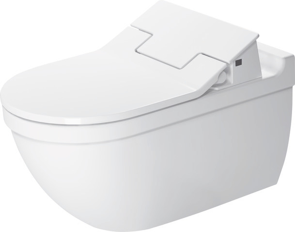 Wand-WC Starck 3 620 mm, Tiefspüler Durafix, fürSW mitverd.Anschl., weiß