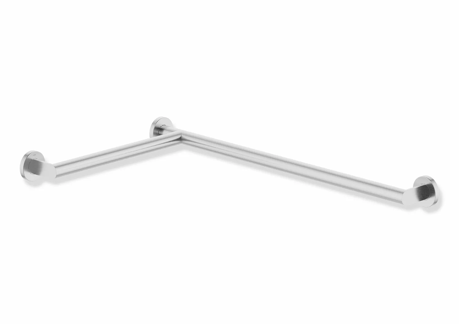 HEWI System 900 Duschhandlauf Edelstahl, links