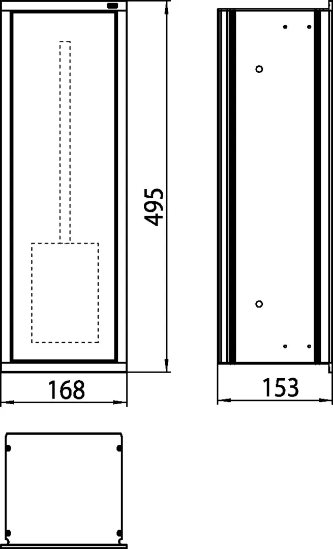 emco Toilettenbürstengarnitur-Modul „asis module 150“ 16,8 × 49,5 × 15,3 cm in chrom / schwarz emco Toilettenbürstengarnitur-Modul „asis module 150“ 16,8 × 49,5 × 15,3 cm in chrom / schwarz