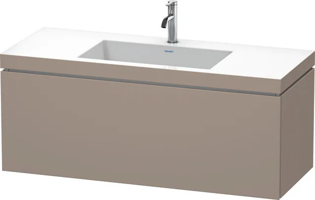 Duravit Möbelset c-shaped Set wandhängend wandhängend „L-Cube“ 120 × 50 × 48 cm