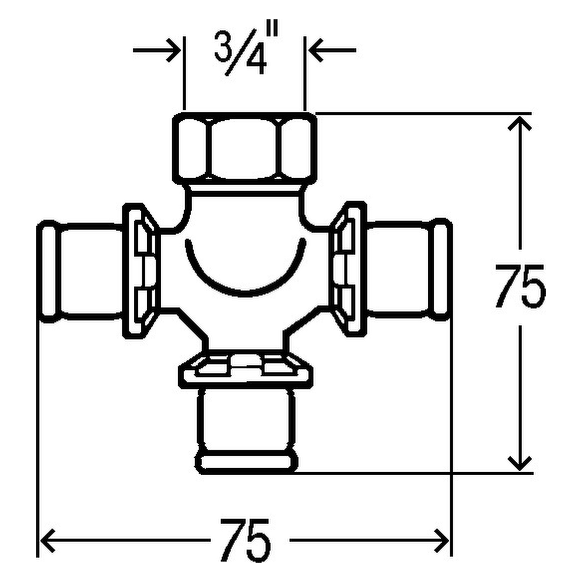 Viega „Sanfix P“ Verteiler 3-fach