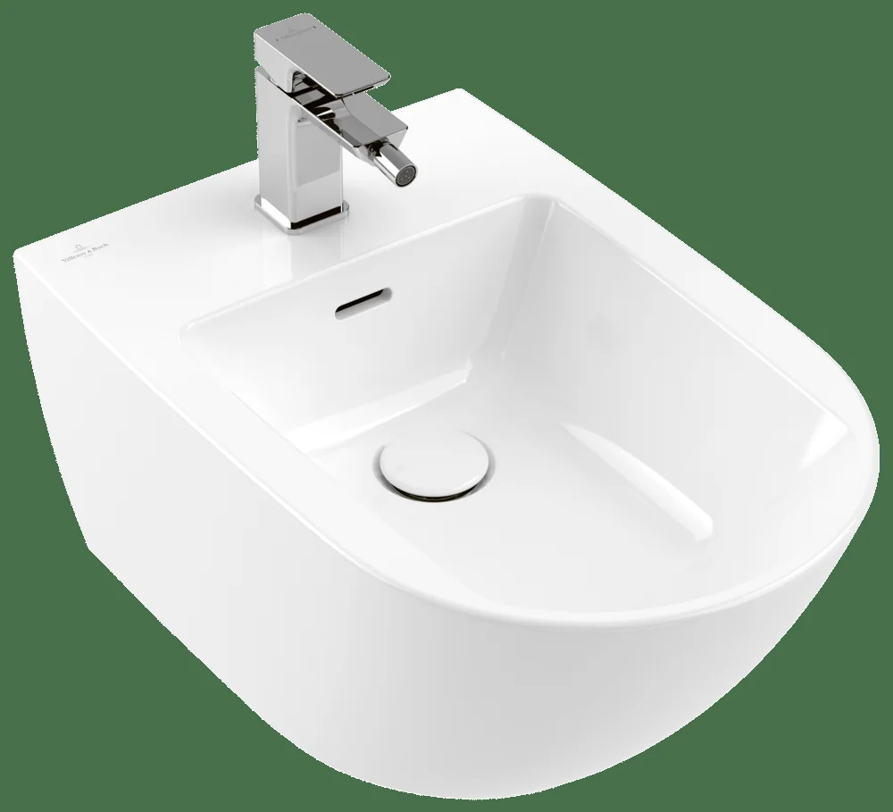 Villeroy & Boch Bidet Subway 3.0 447000 Oval Wandhängend Weiß Alpin Villeroy & Boch Bidet Subway 3.0 447000 Oval Wandhängend Weiß Alpin