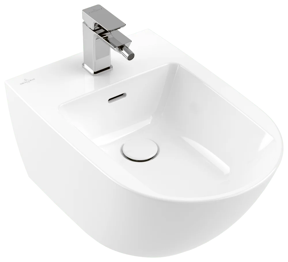 Villeroy & Boch Bidet Subway 3.0 447000 Oval Wandhängend Weiß Alpin Villeroy & Boch Bidet Subway 3.0 447000 Oval Wandhängend Weiß Alpin