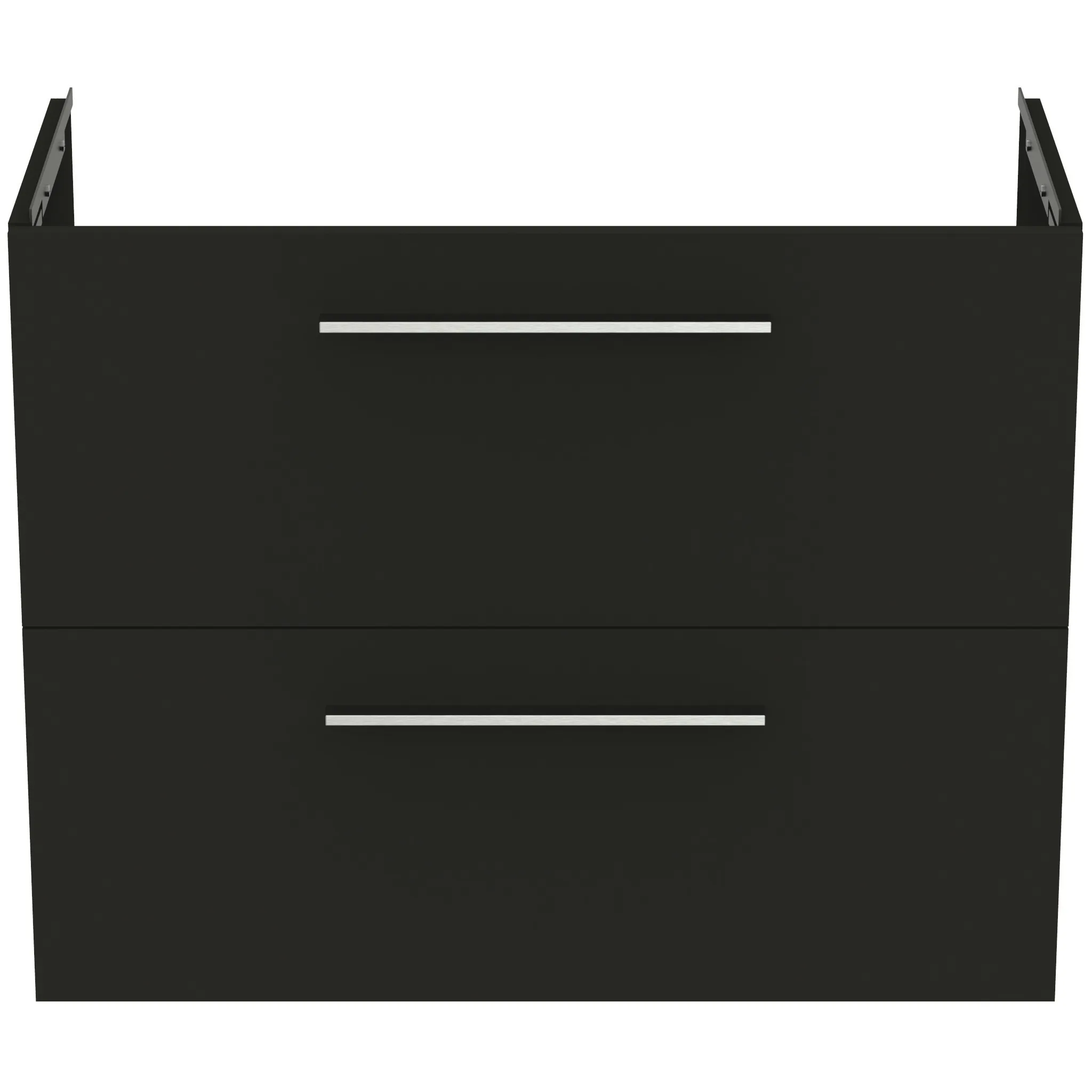 Ideal Standard Möbelwaschtischunterschrank i.life S 2 Auszüge 800x375x630mm Carbongrau matt