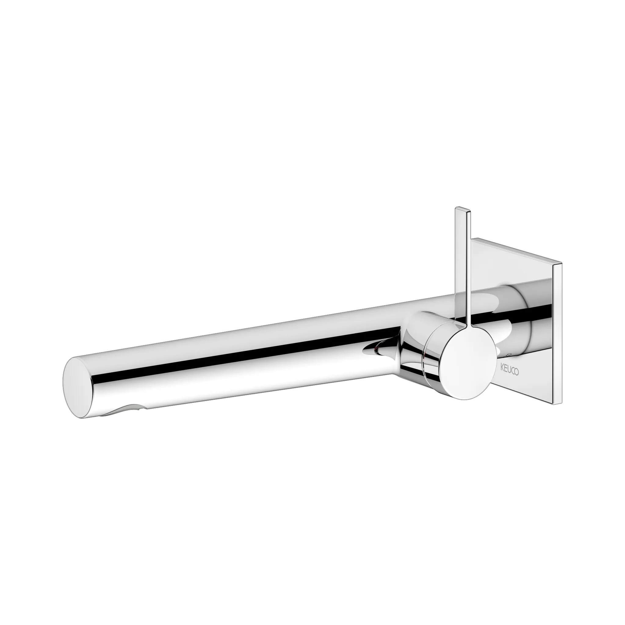 KEUCO IXMO Einhebel-Waschtischmischer Unterputz 1 Loch IXMO Pure für Wandmontage, eckig Ausladung 243 mm/IXMO Pure verchromt KEUCO IXMO Einhebel-Waschtischmischer Unterputz 1 Loch IXMO Pure für Wandmontage, eckig Ausladung 243 mm/IXMO Pure verchromt