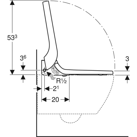 AquaClean Tuma Classic WC-Aufsatz: weiß-alpin AquaClean Tuma Classic WC-Aufsatz: weiß-alpin
