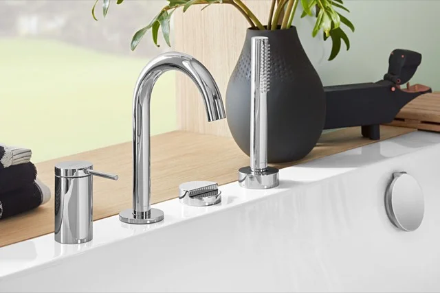Villeroy & Boch Badewanne „Subway“ rechteck 180 × 80 cm, Mittelablauf in Weiß Alpin