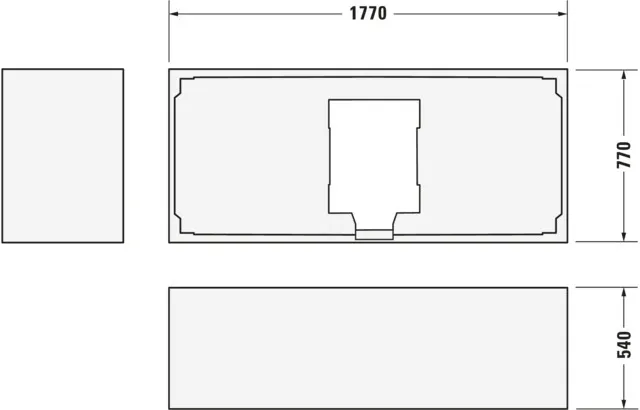 Duravit Badewanne „Happy D.2“ rechteck 180 × 80 cm