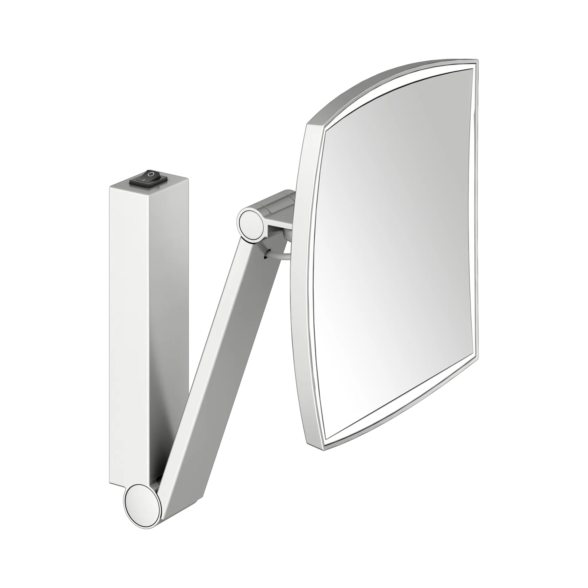 KEUCO Kosmetikspiegel iLook_move beleuchtet Wandmodell, eckig/beleuchtet mit Wippschalter Edelstahl-finish KEUCO Kosmetikspiegel iLook_move beleuchtet Wandmodell, eckig/beleuchtet mit Wippschalter Edelstahl-finish