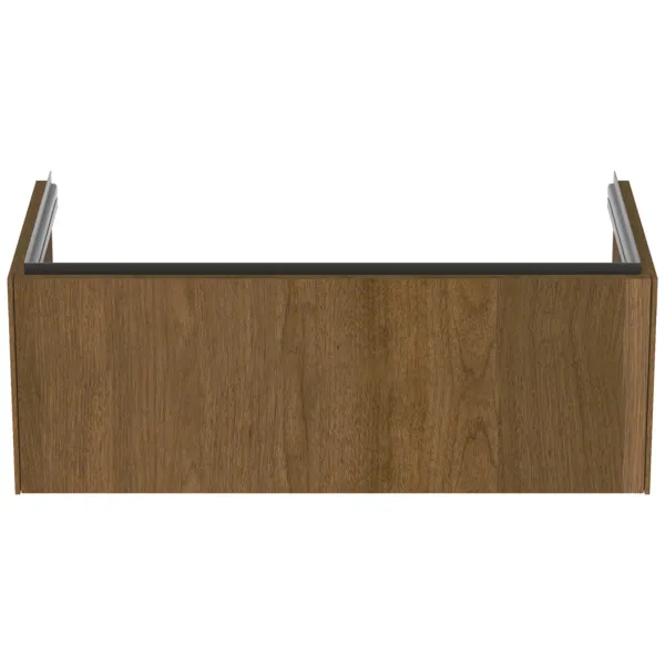 Ideal Standard Waschtischunterschrank „Conca“ 100 × 37 × 50,5 cm Walnuss dunkel Furnier