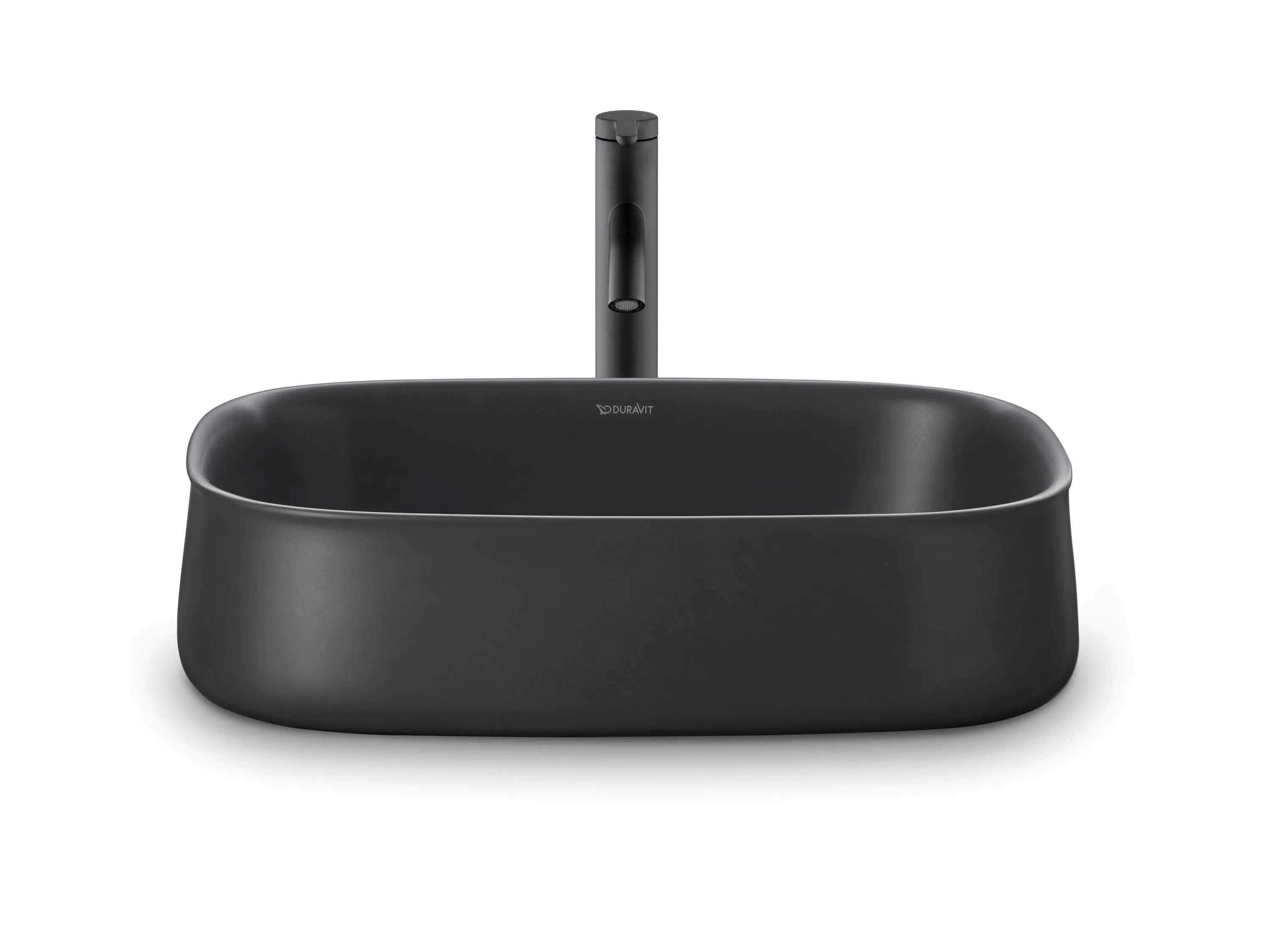 Aufsatzwaschtisch geschliffen „Zencha“ 55 × 39 × 13,5 cm, ohne Hahnlochbohrung in Anthrazit Matt Aufsatzwaschtisch geschliffen „Zencha“ 55 × 39 × 13,5 cm, ohne Hahnlochbohrung in Anthrazit Matt