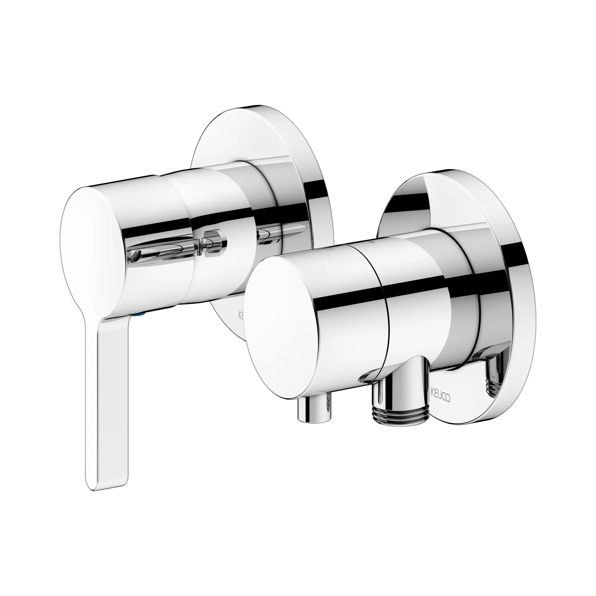 KEUCO EDITION 400 Einhebelmischer-Set Unterputz für 2 Verbraucher mit Schlauchanschluss und Brausehalter verchromt KEUCO EDITION 400 Einhebelmischer-Set Unterputz für 2 Verbraucher mit Schlauchanschluss und Brausehalter verchromt
