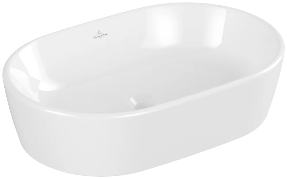 Villeroy & Boch Architectura Aufsatzwaschbecken 5A2660 600x400mm Oval m. ÜL. Weiß Alpin Villeroy & Boch Architectura Aufsatzwaschbecken 5A2660 600x400mm Oval m. ÜL. Weiß Alpin