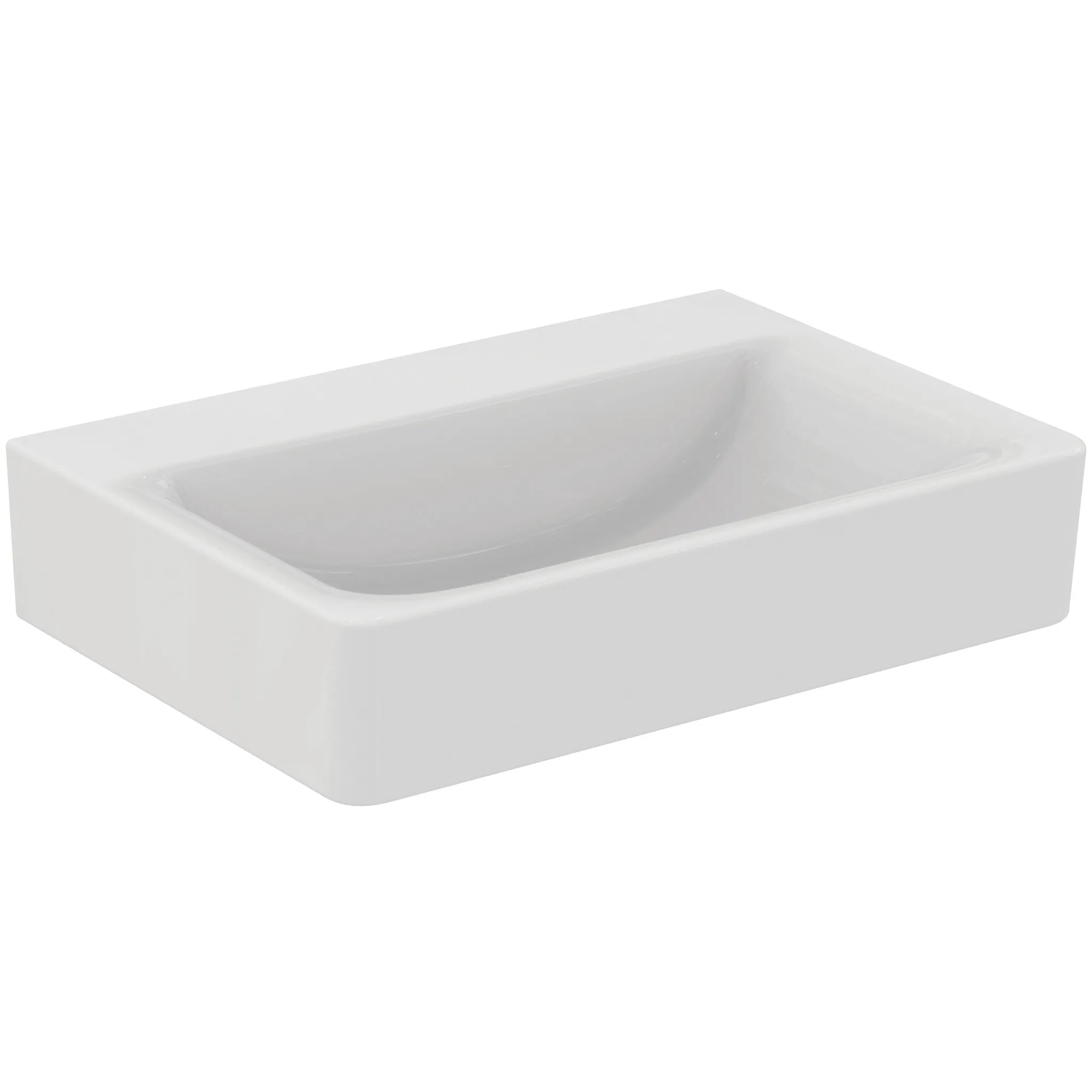 Ideal Standard Waschtisch Connect Cube, Weiß mit Ideal Plus Ideal Standard Waschtisch Connect Cube, Weiß mit Ideal Plus