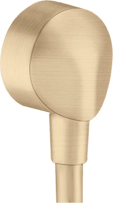 Hansgrohe FixFit Wandanschluss E ohne Rückflussverhinderer, Brushed Bronze, DN15, G 1/2