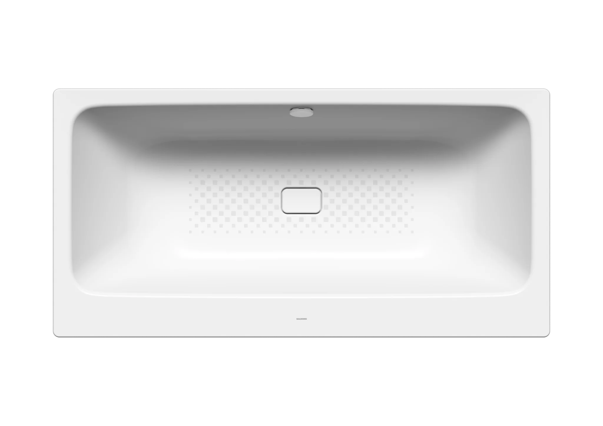 Kaldewei ASYMMETRIC DUO Badewanne, 1800x900 mm, alpinweiß, Perl-Effekt, Vollantislip
