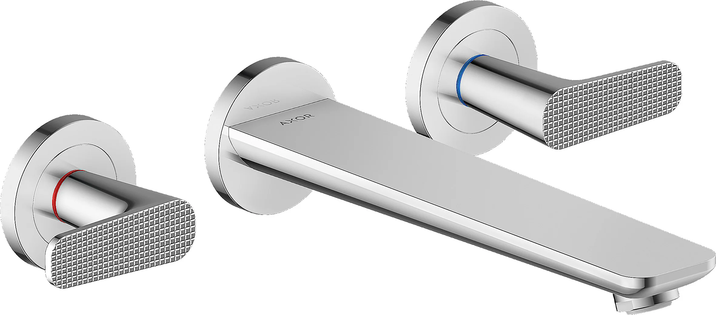 Hansgrohe AXOR Citterio C 3-Loch Wannenarmatur Unterputz, Chrom, Ausladung 222 mm, Normalstrahl, max. Durchfluss 20 l/min Hansgrohe AXOR Citterio C 3-Loch Wannenarmatur Unterputz, Chrom, Ausladung 222 mm, Normalstrahl, max. Durchfluss 20 l/min