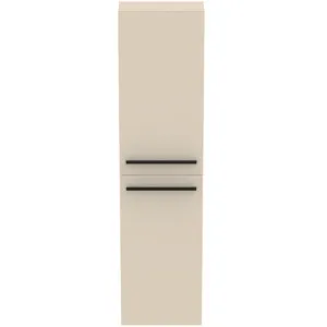 Ideal Standard Hochschrank i.life S 2 Türen 400x210x1600mm Sandbeige matt