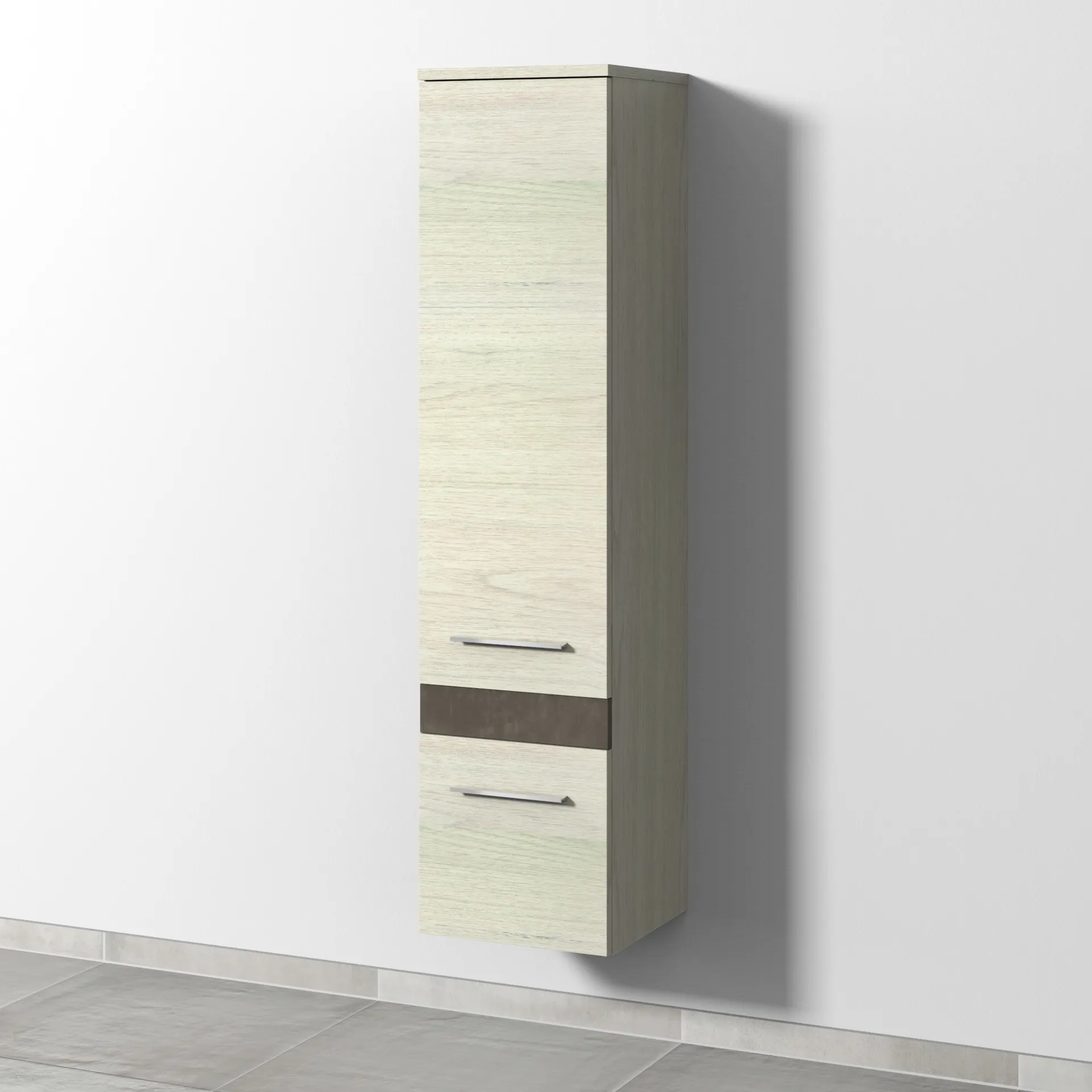 Sanipa Hochschrank „2morrow“ in White-Oak,