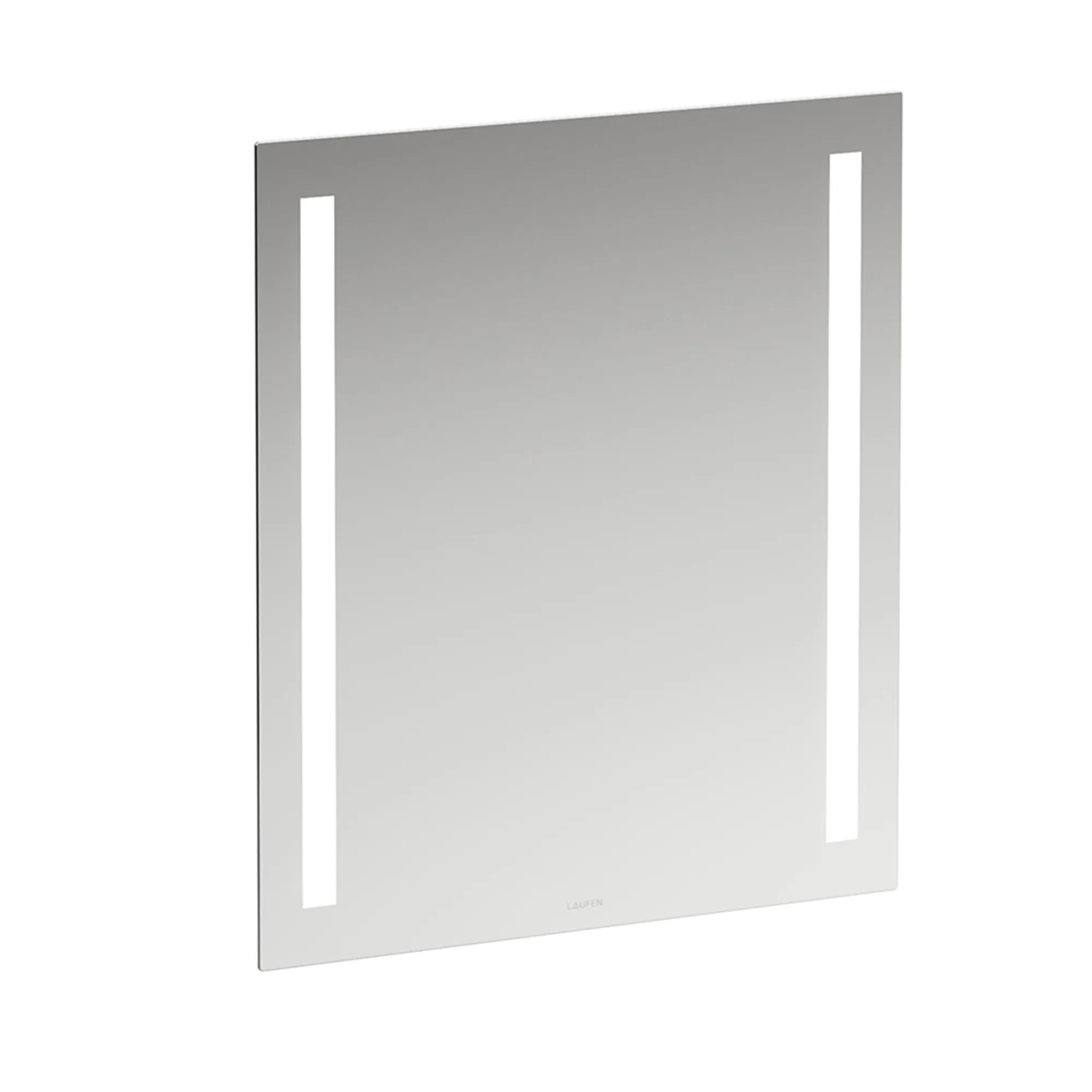 Laufen Spiegel LANI 600x28x700 mit 2 vertikal integrierten LED-Lichtelementen Laufen Spiegel LANI 600x28x700 mit 2 vertikal integrierten LED-Lichtelementen